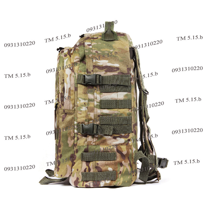 Тактический походный супер-крепкий рюкзак с органайзером на 40 литров мультикам. Армия, спорт, туризм, рыбалка - фото 4 - id-p442681483