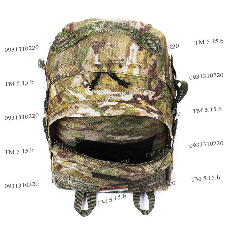 Тактический походный супер-крепкий рюкзак с органайзером на 40 литров мультикам. Армия, спорт, туризм, рыбалка - фото 9 - id-p442681483