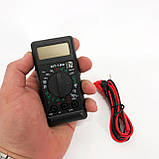 Мультиметр DT-182 (100), мультиметр вольтметр тестер, мультиметр для автомобіля, тестер для електрика, фото 5