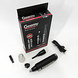 Тример GEMEI GM-3109 2в1, тример бездротовий, машинка чоловіча для гоління, бездротова електробритва, фото 6