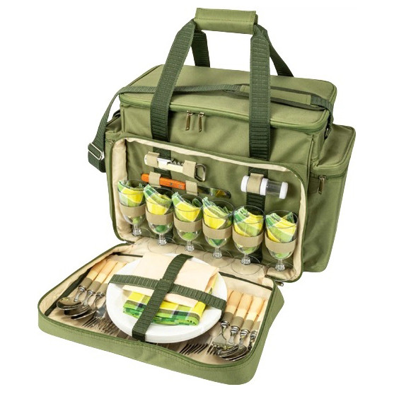 Набір для пікніка Кемпінг Grand Picnic на 6 осіб HB6-520, фото 1