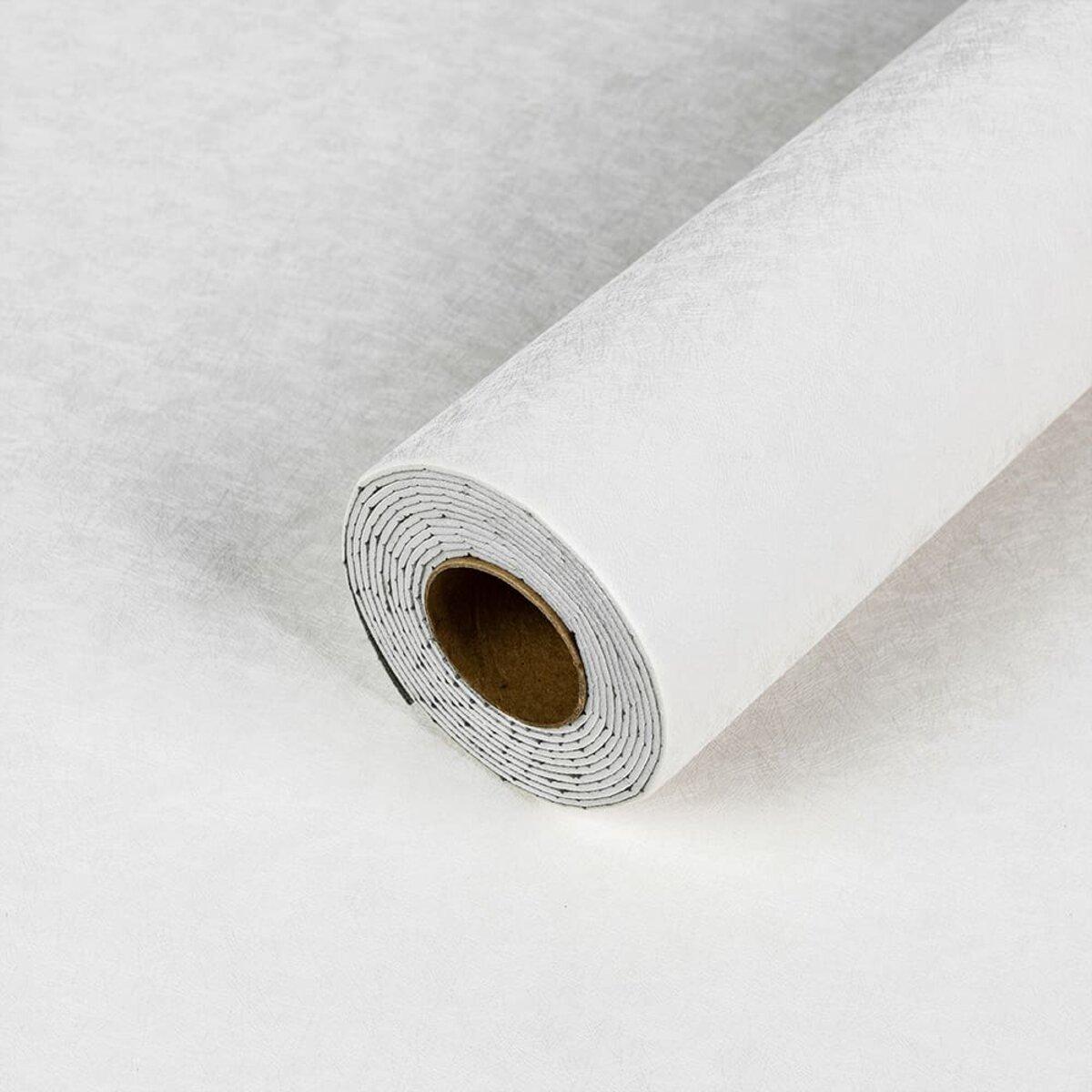 Самоклеюча гнучка шовкова штукатурка в рулоні 600х3000х2,5мм Перлинний білий SW-00002999, фото 1