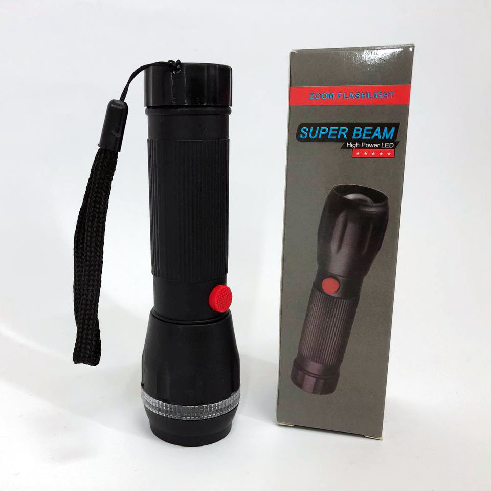 Ручний ліхтарик на батарейках (3хААА) з функцією зуму, кишеньковий міні ліхтар лед ліхтар переносний гарний, фото 1