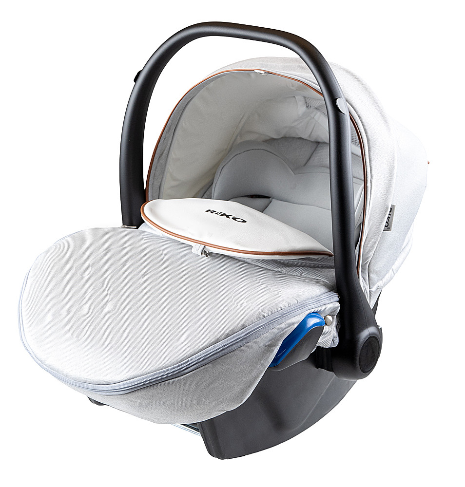 Автокресло Riko Kite светло-серый - белый