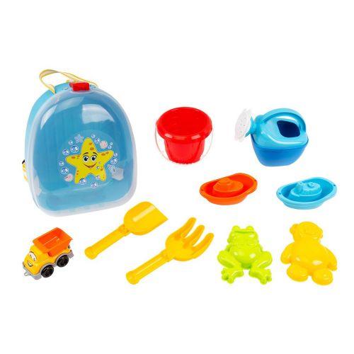 Рюкзак з набором для гри з піском ТЕХНОК, фото 1