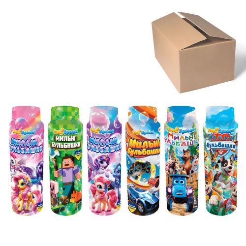 Мильні бульбашки в баночці/39 шт.в кор. "Пані булька", фото 1