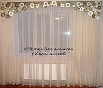 Жесткий ламбрекен Диско 3