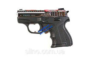 Стартовий пістолет Stalker 906 chrome engraved