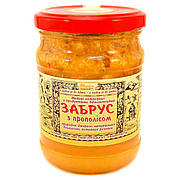 Забрус бджолиний Мед Карпат з прополісом 350 г