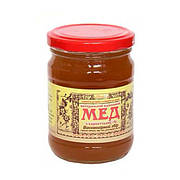 Мед бджолиний натуральний Мед Карпат "Високогірний сбір" 350г