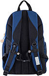 Підлітковий ортопедичний шкільний Рюкзак YES для дівчинки для хлопчика синій 554011, фото 2