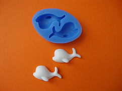 Сіліконовий молд "Дельфіни 1"