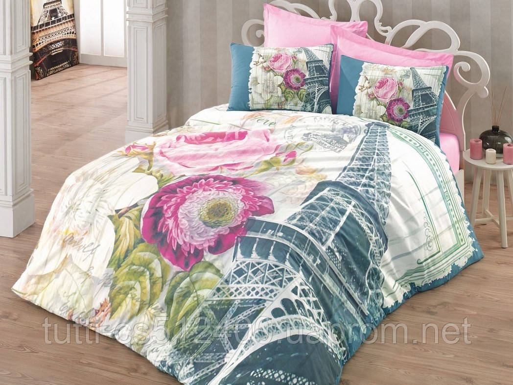 Постельное белье Cotton box Ранфорс Floral Seri 3D Eifyl Murdum
