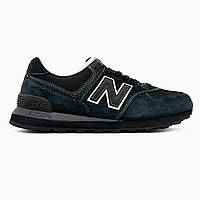 New Balance 574 Classic Black/White 36
