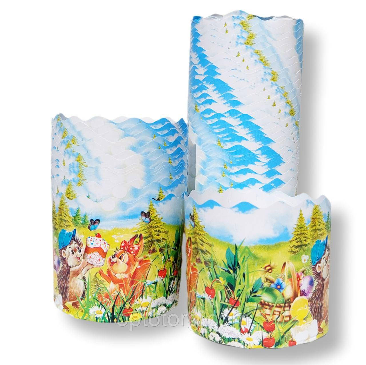 Паперові  форми для паски 130*85  Дитячі, фото 1