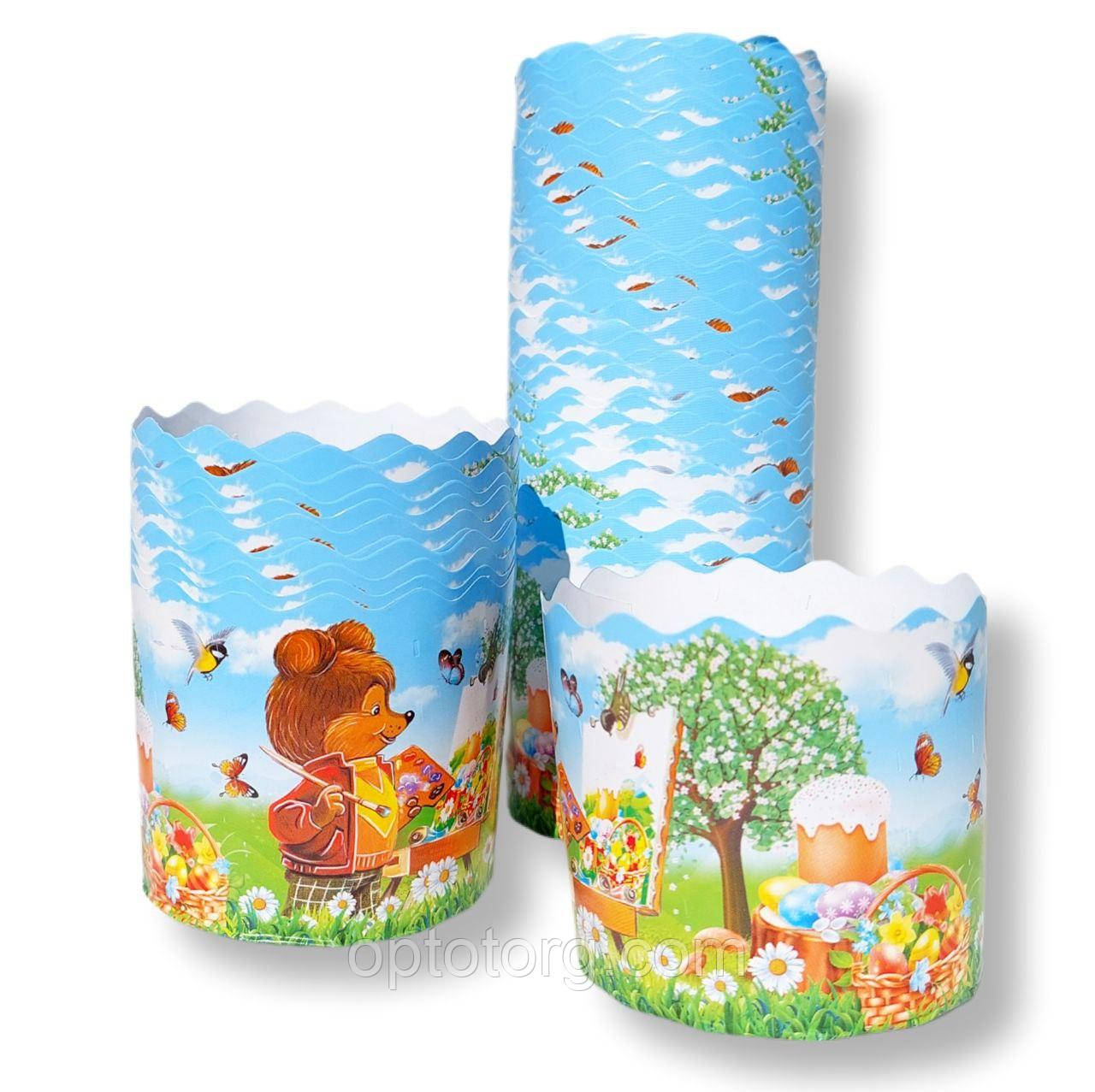 Паперові  форми для паски 130*85  Дитячі, фото 1