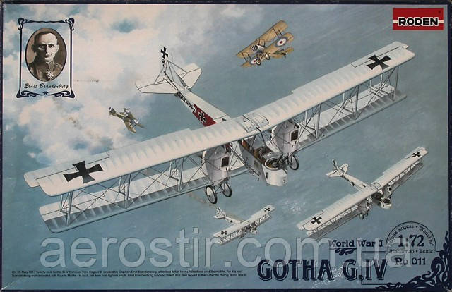 Gotha G.IV 1/72 RODEN 011