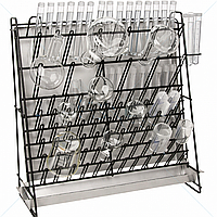 Сушка для хімпосуду металева лабораторна