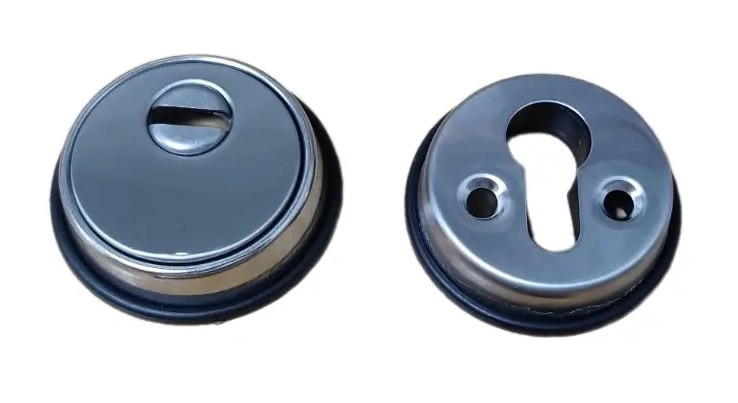 Броненакладка для кітайських дверей під циліндр економ 28мм