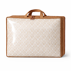 Сумка ORGANIZE з пвх для ковдр та подушок S (беж)