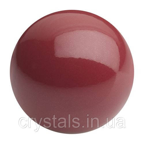Перли Preciosa (Чехія) під натуральні камені 8 мм Cranberry