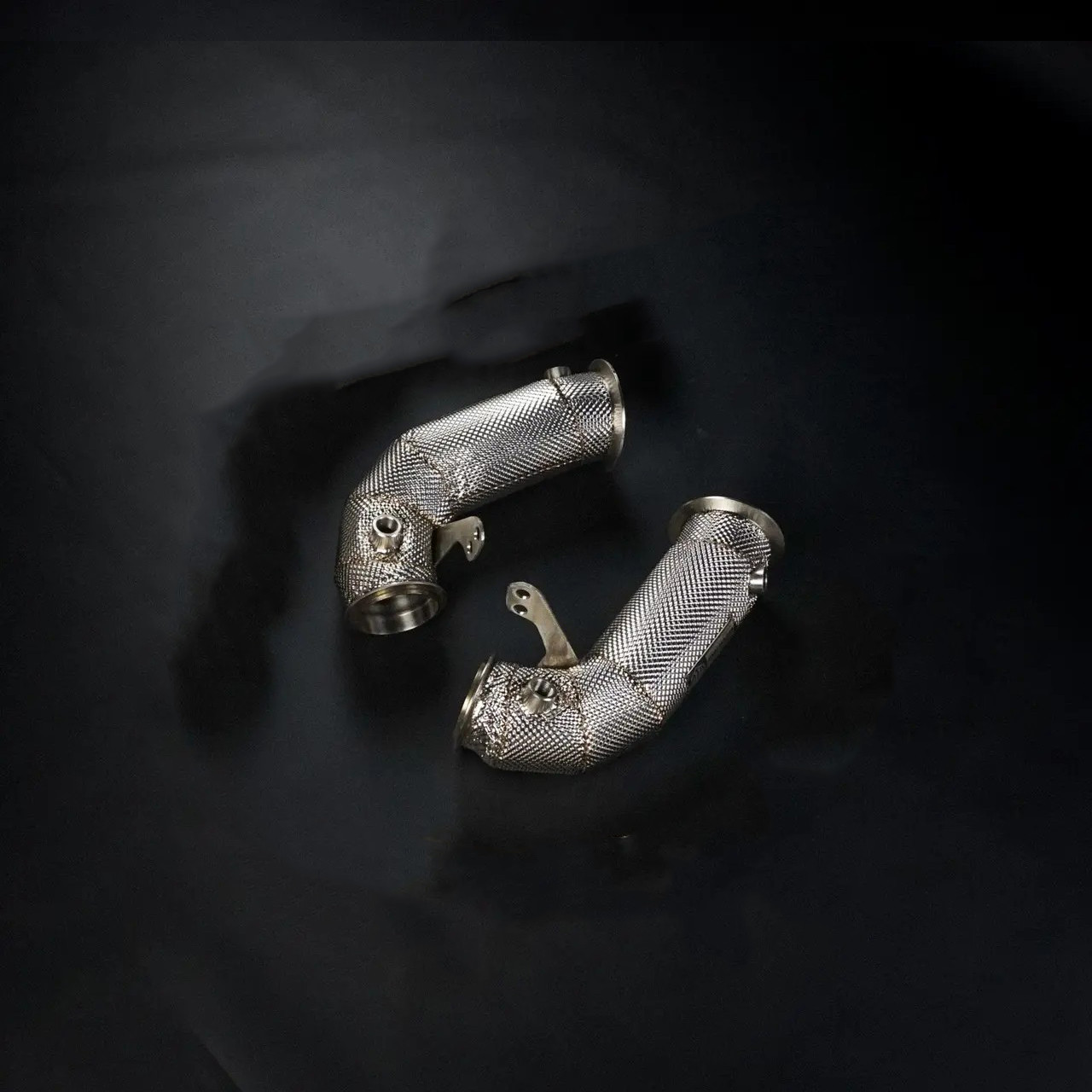 Даунпайп (Downpipe) ATP BMW M5 M5C M8 F90 F91 F92 F93 S63 (комплект верх.)