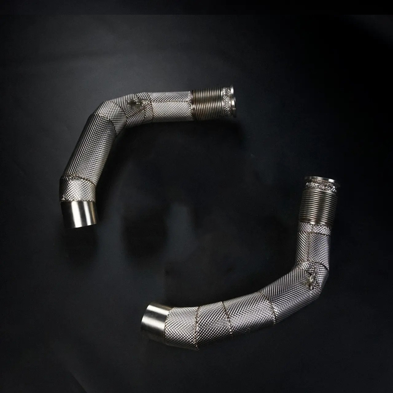 Даунпайп (Downpipe) ATP BMW M5 M5C M8 F90 F91 F92 F93 S63 (комплект ниж.)