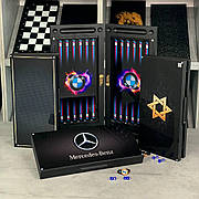 Нарди з гартованого скла GrossMeister: Сучасна розкіш та міцність у кожному ході