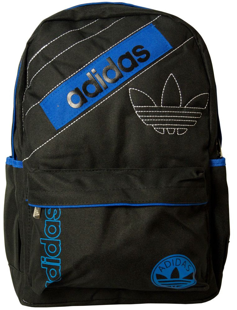 Рюкзак  Bag 2828-4 blue, черный/синий 13 л, фото 1