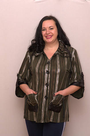 Кардиган жіночий великого розміру JING, фото 1