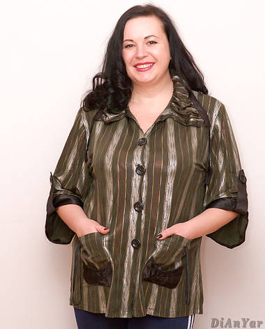 Кардиган жіночий великого розміру JING, фото 2