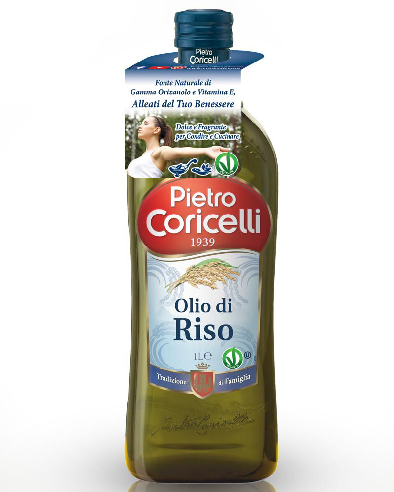 Олія рисова Olio di Riso Pietro Coricelli холодного пресування, 1 л