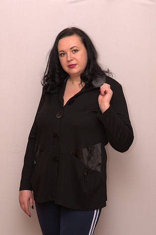 Кардиган жіночий на ґудзиках великого розміру NATALI, фото 1