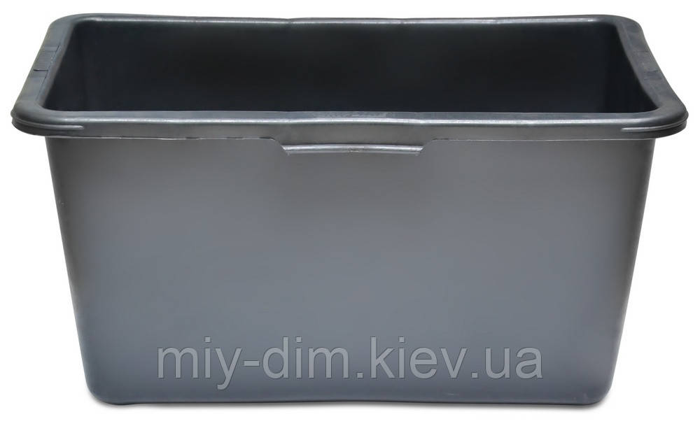 Таз будівельний прямокутний 40л (04-449)