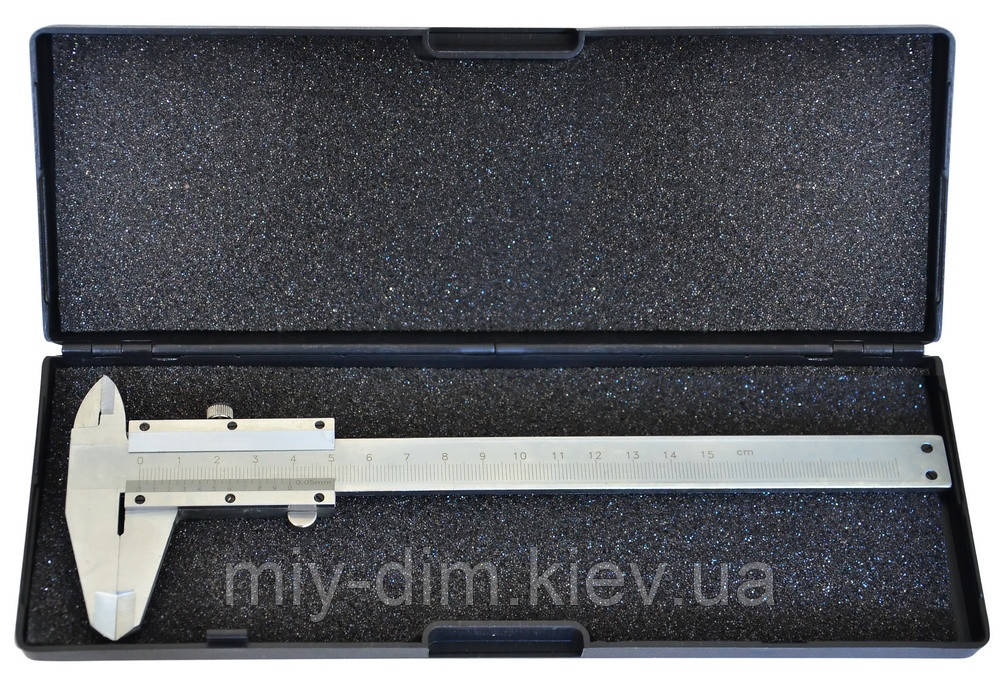 Штангенциркуль 150мм, точність 0,05мм S-LINE (15-640)