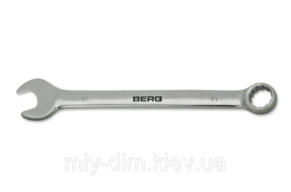 Ключ ріжково-накидний Cr-V 6мм,BERG (48-300)