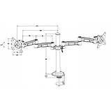 Кронштейн для монітора Logan LCD-T02, фото 2