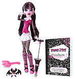Лялька Monster High Дракулаура базова з вихованцем Draculaura, фото 3