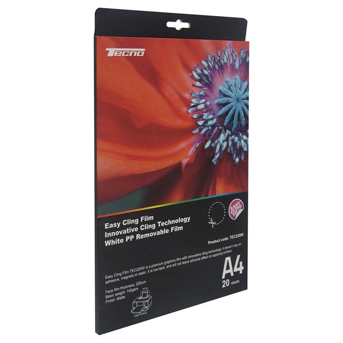 Tecno Easy Cling Film A4 20psc TEC220W (Tecno-A4-TEC220W), фото 1