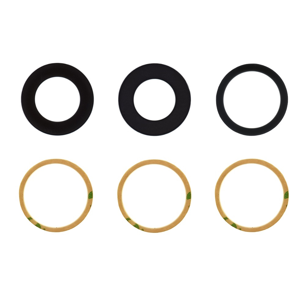 Скло камери для Apple iPhone 15 Pro Max (комплект 3 шт.) Original, фото 1