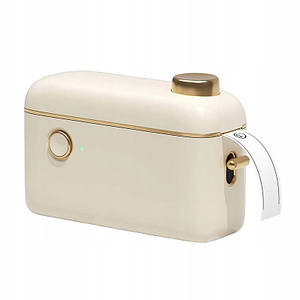 Термопринтер для друку наклейок NIIMBOT H1S White (1AA4F171402) Кремовий