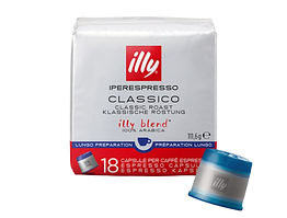 Кава в капсулах ILLY IperEspresso Classico Lungo 100% Arabica 18 шт (6,2 гр)