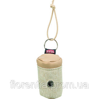 Диспенсер Trixie з пакетами для фекалій полотно зі штучною шкірою 1 упаковка 20 пакетів florentia