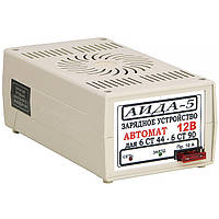 Зарядний пристрій AIDA-5 12V для АКБ 32–90Ah, автоматичний імпульсний, десульфатація