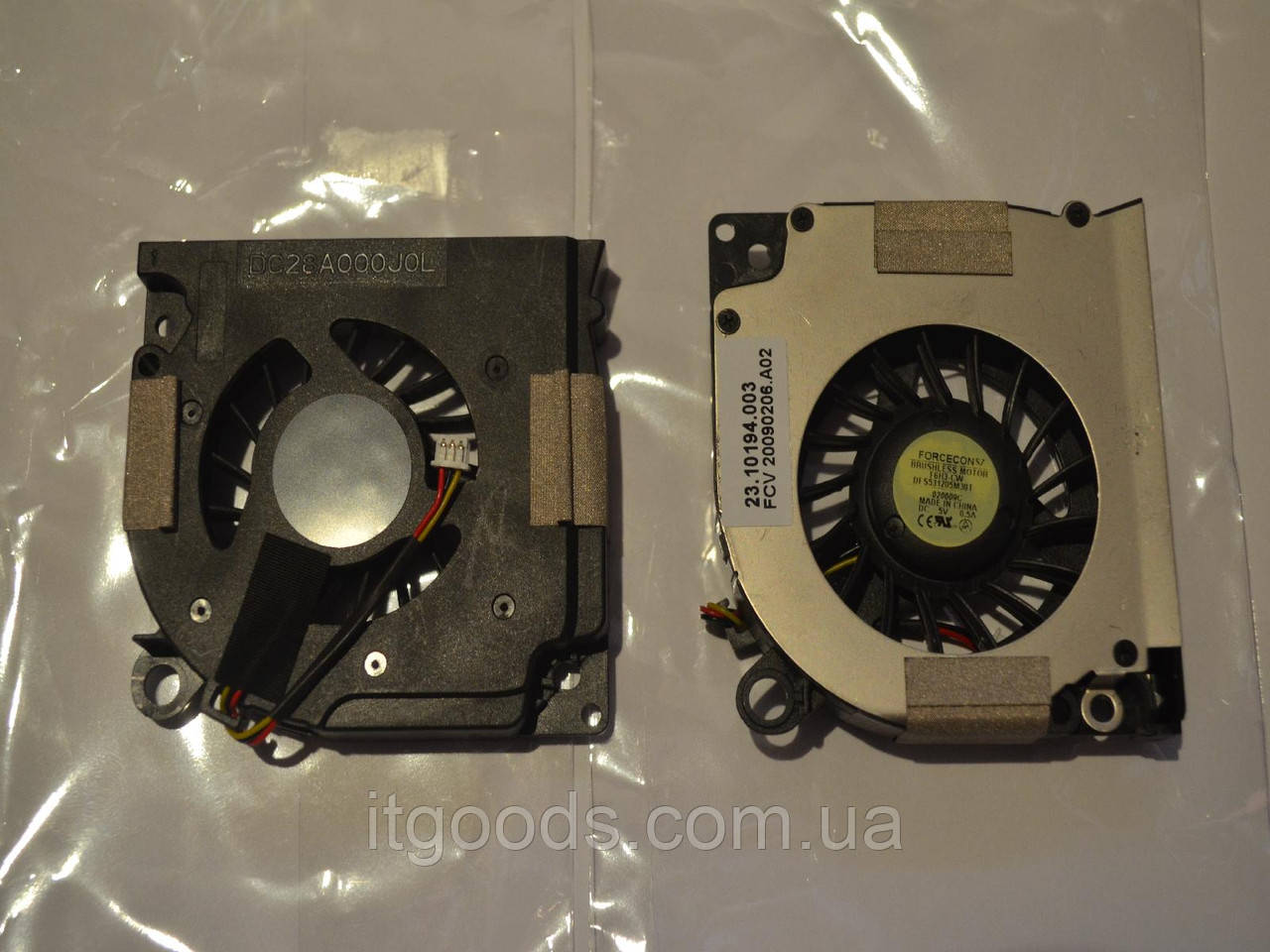 Вентилятор (кулер) FORCECON DFS531205M30T для Dell 1525 1526 1545 1546 D620 D630 / Acer 4120 4220 4420 4620