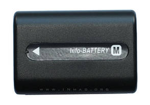 Акумулятор для відеокамери Sony NP-QM91, 4200 mAh., фото 2