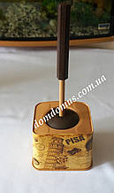 Комплект для туалету (йоржик із підставкою) "Pisa", Elif Plastik