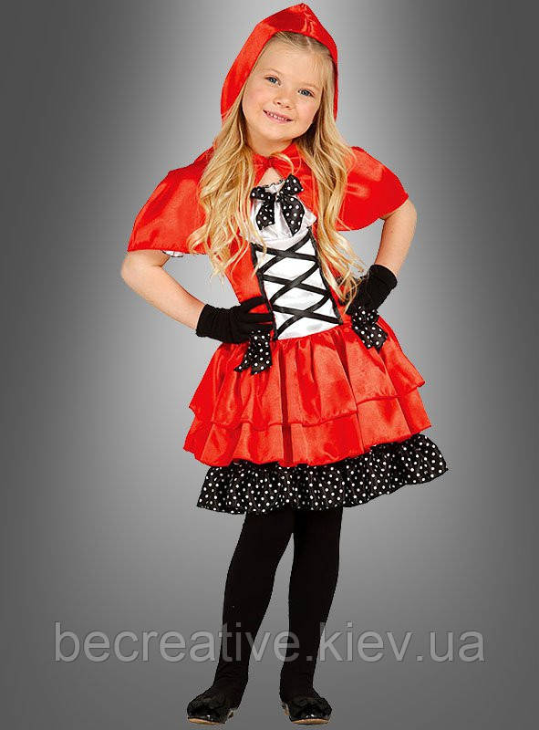 Дитячий карнавальний костюм Червоної Шапочки