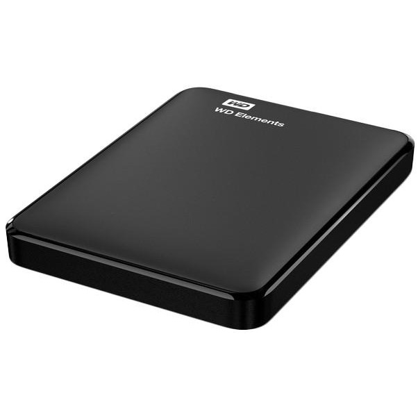 HDD external, USB 3.0 1TB, WD 2,5" Elements Portable (WDBUZG0010BBK-WESN), чорний, фото 1