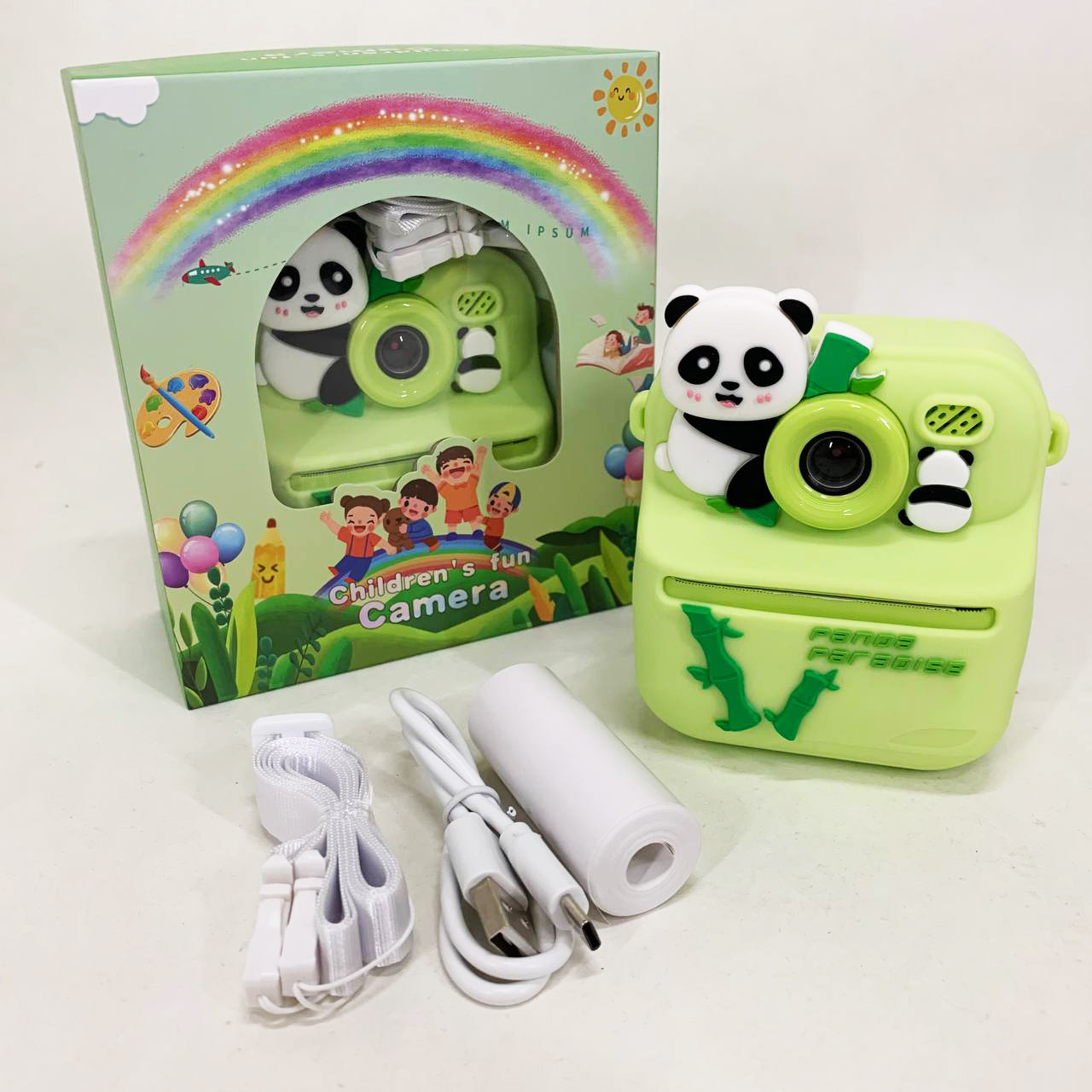 Камери миттєвого друку, Дитячий міні фотоапарат, Миттєвий друк для дітей, Дитяча камера з друком фото LE-10, фото 1